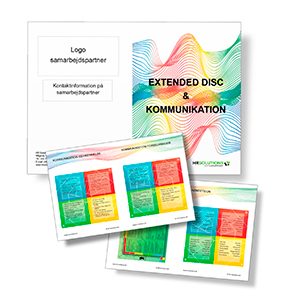 Extended DISC folder – Kommunikation